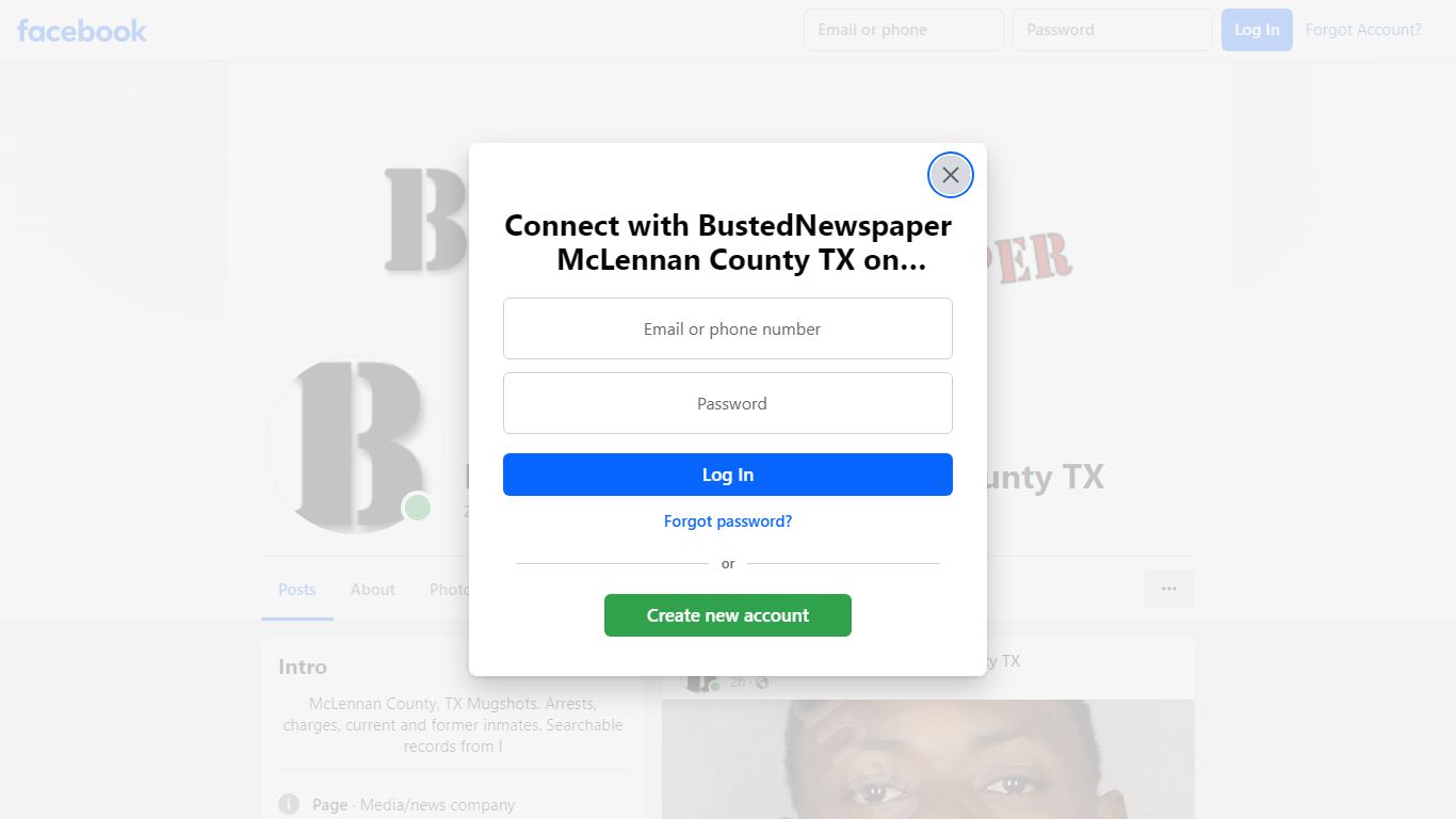 BustedNewspaper McLennan County TX - Facebook